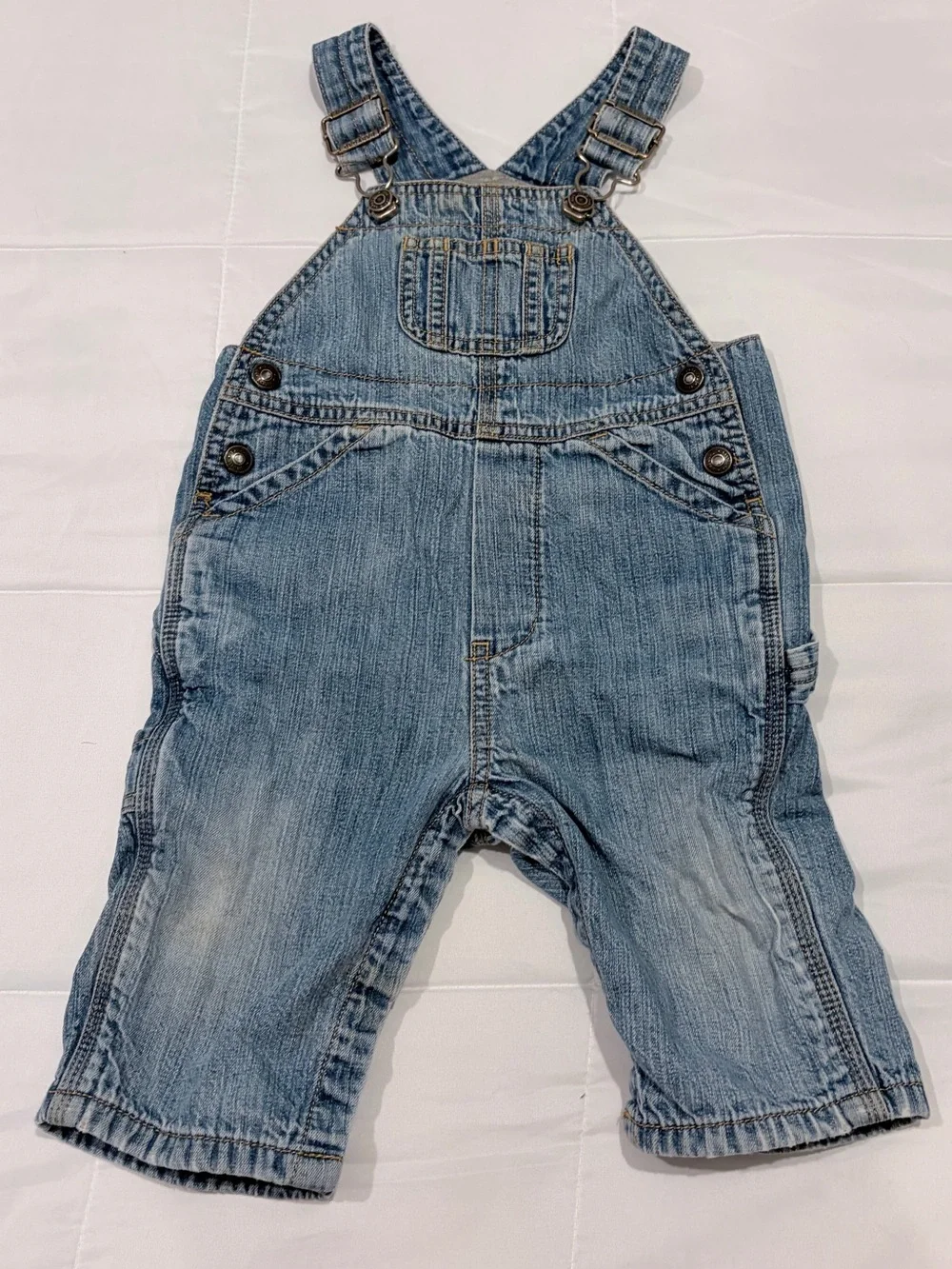 GAP Light Blue Denim Kids Overalls